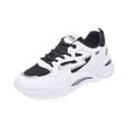 thumbnail image 1 of asdoklhq Sneakers for Women Daddy's Shoes Women's Flat Running Shoes Sneakers Black 43, 1 of 3