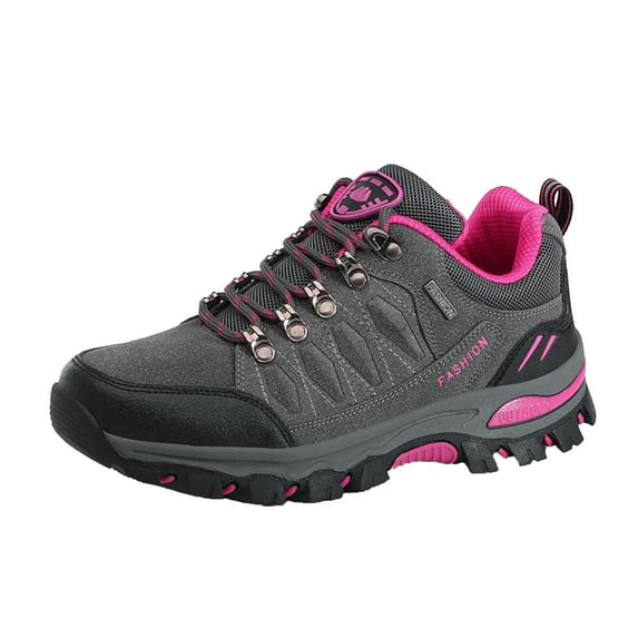 asdoklhq Sneakers for Women,Women Outdoor Sports Climbing Hiking Shoes Waterproof Trekking Sneakers