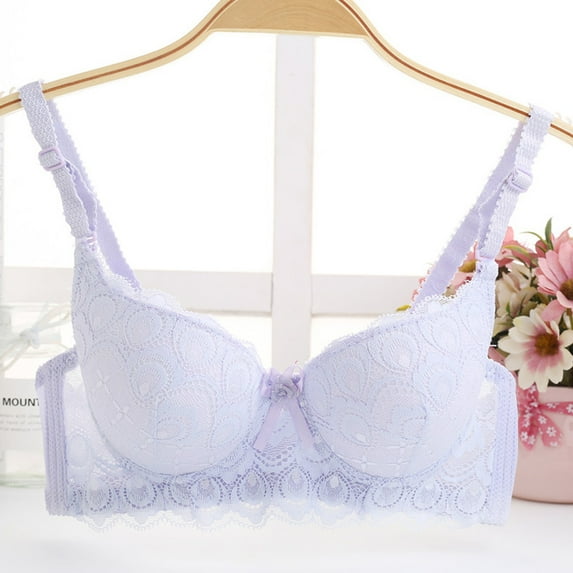 asdoklhq Sports Bras for Women,Women Bra Underwire Lingerie Brassiere Push Up Underwear
