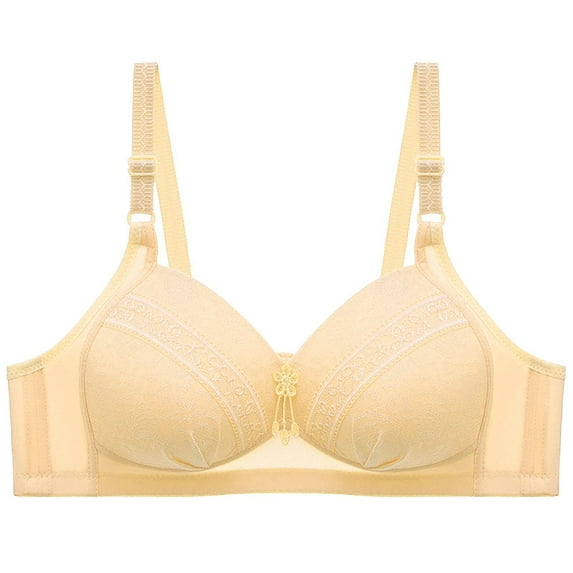 asdoklhq Summer Fall Sports Bras for Women 2025,Womens Fashion Plus Clearance Woman's Solid Color Comfortable Hollow Out Perspective Bra Underwear No Rims