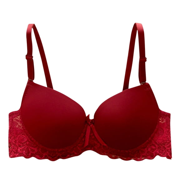 asdoklhq Summer Fall Sports Bras for Women 2026,Womens Fashion Plus Sexy Lace Strap Vest Women Wear Outside with Underlay French Top Bra Bra Underwear Bra