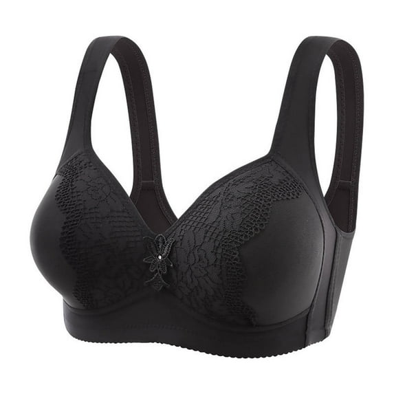 asdoklhq Summer Fall Sports Bras for Women 2025,Womens Fashion Plus Clearance Woman's Solid Color Comfortable Hollow Out Perspective Bra Underwear No Rims
