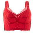 thumbnail image 1 of asdoklhq Summer Fall Sports Bras for Women 2026,Womens Fashion Plus Women Fashion Sports Lace Bra Wire Free Underwear One-Piece Bra Everyday Underwear, 1 of 3