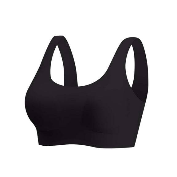 asdoklhq Summer Fall Sports Bras for Women 2026,Womens Fashion Plus Women's Push-up Non-slip Lace Flower Surface Beautiful Back Seamless Push-up One-piece Bra without Steel Ring