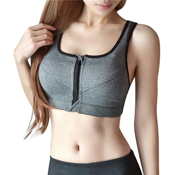 asdoklhq Summer Fall Sports Bras for Women 2026,Womens Fashion Plus Women's Sports Underwear Yoga Fitness Workout Bra Running Padded Tops Vest