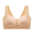 thumbnail image 1 of asdoklhq Summer Fall Sports Bras for Women 2026,Womens Fashion Plus Women's No Steel Ring Lactation Vest Bra Back Adjustment Yoga Running Bra, 1 of 8