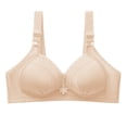 thumbnail image 1 of asdoklhq Summer Fall Sports Bras for Women 2026,Womens Fashion Plus Women's Thin Large Size Breathable Gathered Underwear Women's Non-steel Bra Daily Bra, 1 of 4