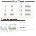 thumbnail image 1 of asdoklhq Summer Fall Sports Bras for Women 2025,Womens Fashion Plus Clearance Women's Vest Yoga Comfortable Wireless Underwear Breast Wrapping Bras, 1 of 2
