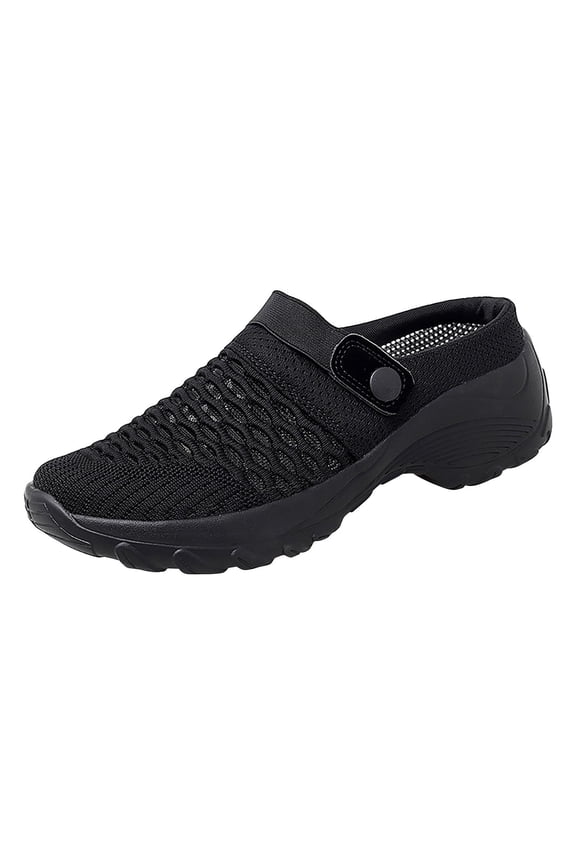 Summer Sandals for Women,Women's Shoes Low-top Casual Flying Woven Socks Lightweight Lazy Walking Shoes Flying Woven Slippers