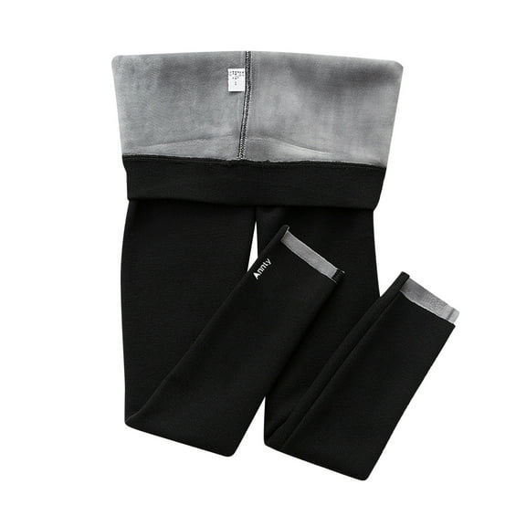 asdoklhq Women's Plus Size Pants,Casual Women Ladies High Waist Keep Warm Long Pants