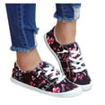 thumbnail image 1 of asdoklhq Womens Casual Shoes,Low-cut Canvas Shoes One-foot Lazy Korean Version Student Casual Flat Shoes, 1 of 5