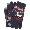 thumbnail image 1 of asdoklhq Womens Gloves Winter Velvet Thickened Warm Gloves Women's Gloves Outdoor Cold Proof Gloves Navy Free Size, 1 of 2