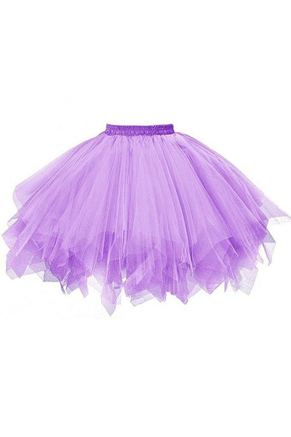 Womens Plus Size Clearance Dresses Under $15Pleated Gauze Short Skirt Adult Tutu Dancing Skirt