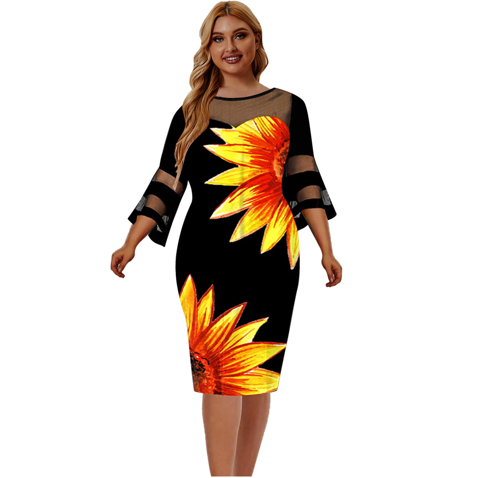 asdoklhq Womens Plus Size Clearance Dresses Under 15Women's Large