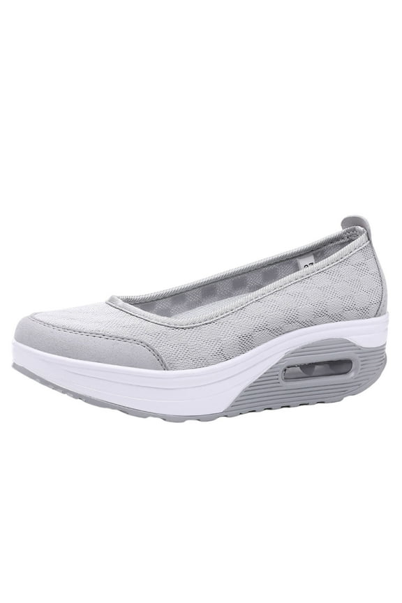 Womens Shoes Clearance Sale, Women's Shoes Platform Sneakers Platform Women's Single Shoes Rocking Shoes Women