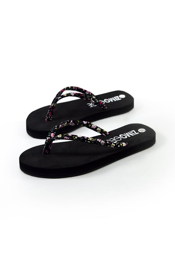 Womens Slide Slippers,Women Summer Fashion Floral Sponge Cake Slip-resistant Flip-flops Sandals Shoes