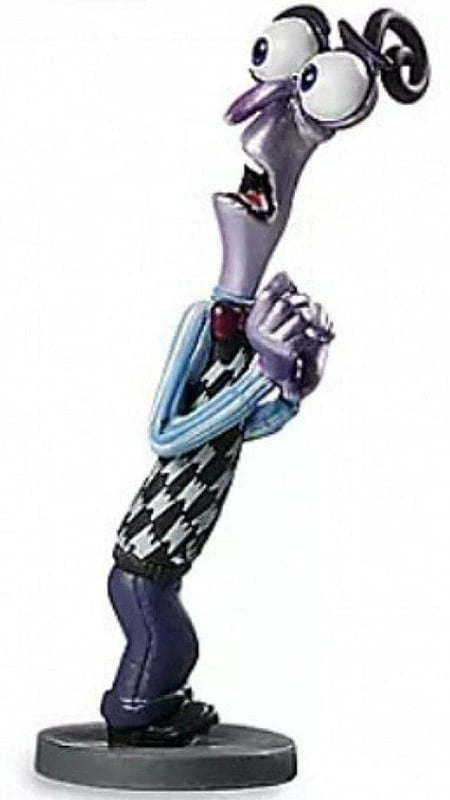 asj Inside Out Fear 3" PVC Cake Topper Figure Figurine Collectible Purple Man