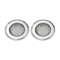 asjyhkr 2PCS Kitchen Sink Strainers, Sink Drain Filter, Sink Basket Strainer, 4.5 Inch Stainless Steel Sink Drain Strainer, Food Scraps Catcher for Kitchen