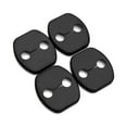 thumbnail image 1 of asjyhkr 4pc Black Car Silicone Door Protective Cover, Silent Shock Pads Vehicle Doors Locks Guard Stopper Set Auto Accessories, Universal Silicone Protection Latches Covers, 1 of 8