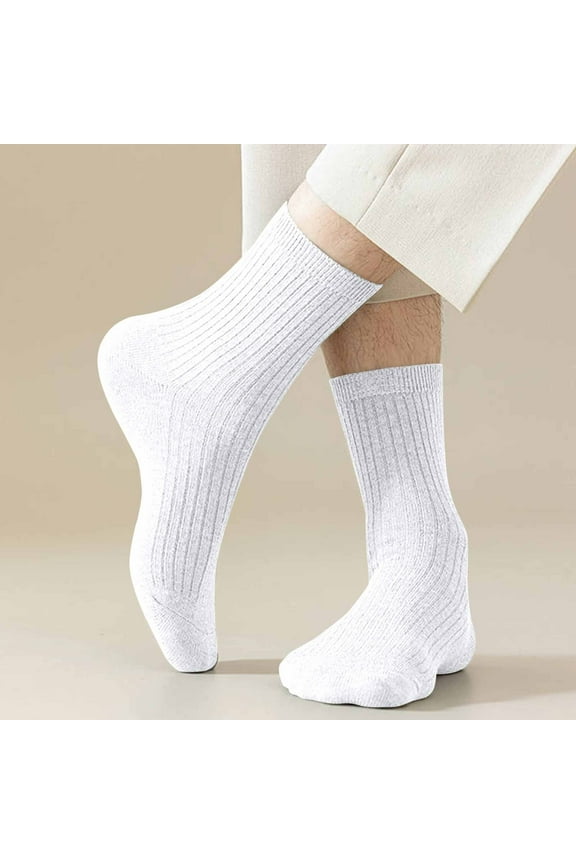 5pc Mens Ankle Socks Breathable Outdoor Warm Sports Socks for Hiking Running