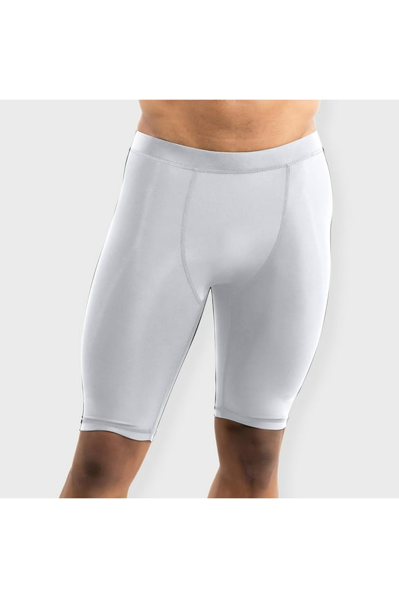 Compression Shorts for Men Quick Drying Spandex Tights Gym Running Biker Athletic Workout Shorts Base Layer