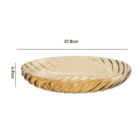 asjyhkr Fruit Bowl Transparent Basket for Kitchen,Candy Dish,Decorative Bowl,Fruit Bowl for Kitchen Counter,Fruit Bowls for Table Centerpiece,Large Decorative Bowl,Candy Bowl for Office