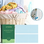asjyhkr Laundry Detergent Sheets Earth Detergent Strips Plastic Free Portable SoapSustainable Sanitizer Strips Ideal For Travel Home Liquidless Laundry