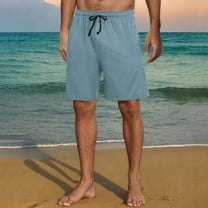 asjyhkr Mens Athletic Shorts Casual Cotton Drawstring Elastic Waist Summer Basketball Tennis Hiking Shorts with Pockets