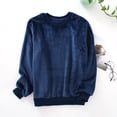 thumbnail image 1 of asjyhkr Mens Pajama Shirts Long Sleeve Crew Neck Fleece Pullover Fashion Solid Color Casual Thermal Breathable Homewear Sleepwear Tops, 1 of 3