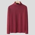 thumbnail image 1 of asjyhkr Mens Shirts Button Lapel Long Sleeve Pullover Casual Breathable Solid Color Hiking Gym Workout Tops with Pockets, 1 of 5