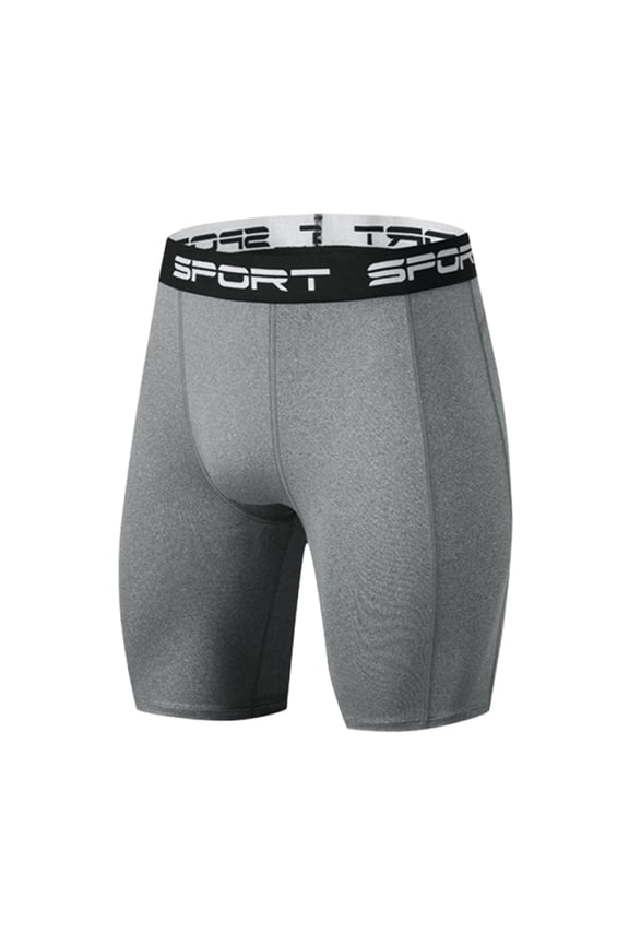 Mens Shorts Undershirts Spandex Stretch Quick Drying Workout Running Athletic Base Layer,S-3XL
