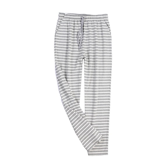 asjyhkr Mens Sleep Pants Striped Daily Loungewear Baggy Comfy Drawstring Waist Classic Casual Daily Wear Pants with Pockets(4X-Large,Gray)
