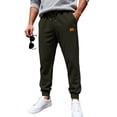 thumbnail image 1 of asjyhkr Mens Sweatpants Athletic Running Workout Drawstring Joggers for Basketball Golf Pants with Pockets, 1 of 7