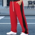 thumbnail image 1 of asjyhkr Mens Sweatpants Drawstring Elastic Waist Breathable Running Gym Workout Athletic Pants with Pockets, 1 of 7