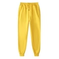 thumbnail image 1 of asjyhkr Mens Sweatpants Fleece Lined Jogger Elastic Waist Drawstring Running Gym Athletic Pants with Pockets, 1 of 2