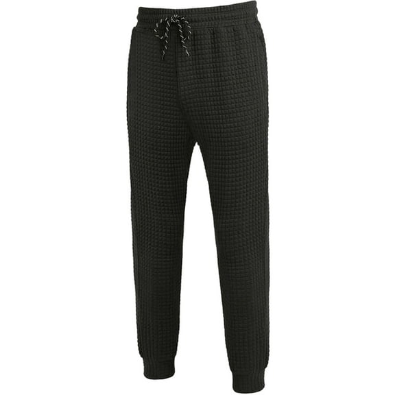 asjyhkr Mens Sweatpants Jogger Elastic Waist Drawstring Solid Color Breathable Fashion Hiking Running Workout Pants