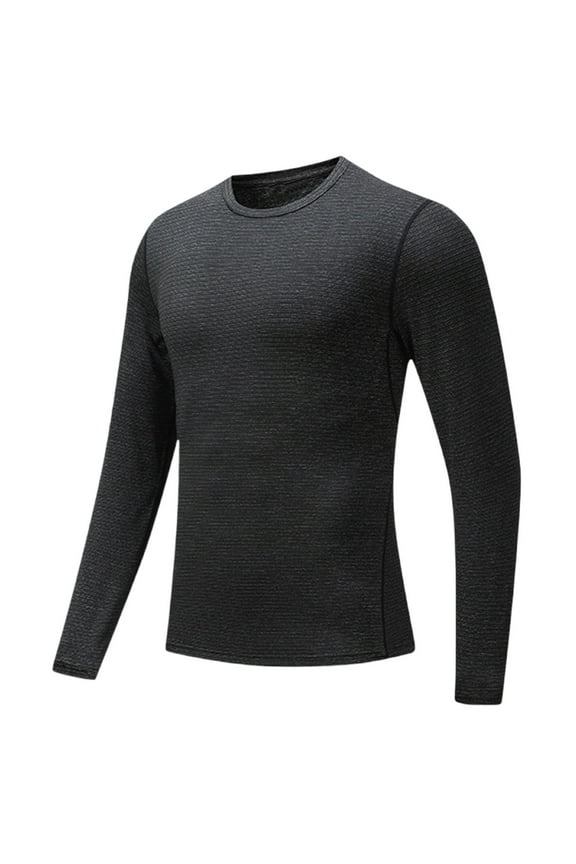 Mens Sweatshirts Lightweight Crew Neck Long Sleeve Shirts Running Gym Athletic Workout Tshirts