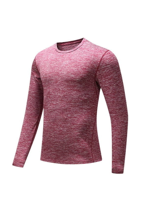 Mens Sweatshirts Lightweight Crew Neck Long Sleeve Shirts Running Gym Athletic Workout Tshirts