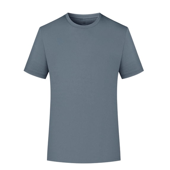 asjyhkr Mens T-Shirt Short Sleeve Quick-Drying Crew Neck Elastic Sports Athletic Running Work Out Gym Shirts