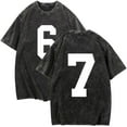 thumbnail image 1 of asjyhkr Mens T-Shirts Short Sleeve Cotton Oversized Tshirts Vintage Casual Tshirts Loose Fitted Short Sleeve Tees, 1 of 7