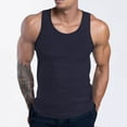 thumbnail image 1 of asjyhkr Mens Workout Tank Tops Crew Neck Sleeveless Lightweight Breathable Running Gym Athletic Shirts, 1 of 6