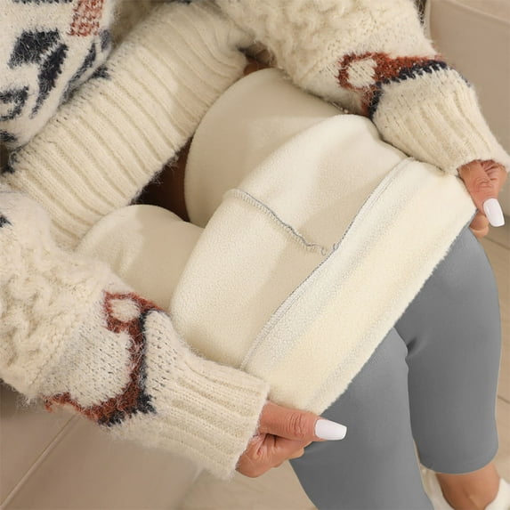 asjyhkr Pants for Women Fleece Warm Waist Casual Base Layer Thick Pants Womens Homewear Pants
