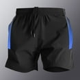 thumbnail image 1 of asjyhkr Plus Size Athletic Shorts for Men Lightweight Breathable Drawstring Elastic Waist Running Gym Workout Shorts,M-5XL, 1 of 5