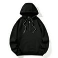 thumbnail image 1 of asjyhkr Plus Size Hoodies for Men Long Sleeve Zipper Drawstring Hooded Sweatshirts Running Gym Workout Shirts with Pocket,M-5XL, 1 of 8