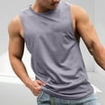 thumbnail image 1 of asjyhkr Plus Size Mens Athletic Tank Tops Mesh Sleeveless Crew Neck Breathable Running Gym Workout Shirts,M-4XL, 1 of 6