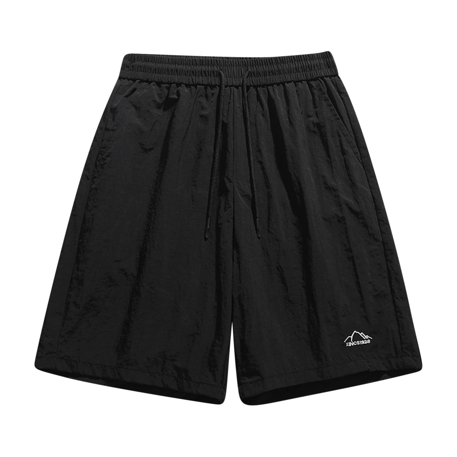 Plus Size Mens Shorts Quick Drying Lightweight Breathable Moisture-Wicking Workout Running Athletic Shorts(S-5XL)