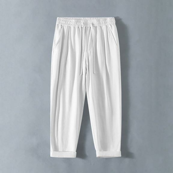 asjyhkr Plus Size Mens Sweatpants Breathable Elastic Waist Drawstring Jogger Running Workout Athletic Pants with Pockets,M-5XL