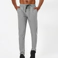 thumbnail image 1 of asjyhkr Plus Size Mens Sweatpants Elastic Waist Drawstring Summer Workout Running Athletic Trousers with Pockets,S-4XL, 1 of 7