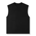 thumbnail image 1 of asjyhkr Plus Size Mens Undershirts Cotton Running Gym Workout Shirts Sleeveless Crew Neck Shirts,M-5XL, 1 of 9