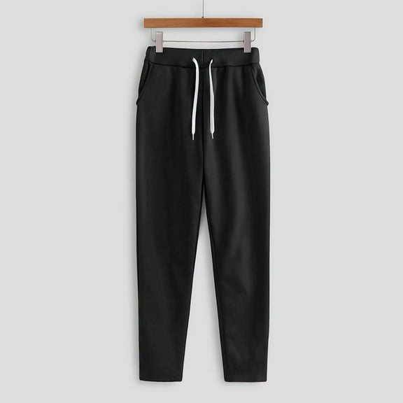 asjyhkr Plus Size Sweatpants Women Drawstring Elastic Waist Lightweight Running Gym Workout Pants with Pockets,S-4XL